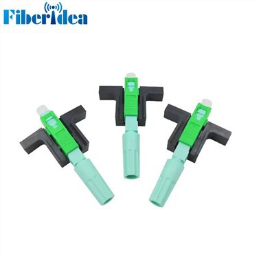 SC APC Fast Connector Ntsia Hlau Foob